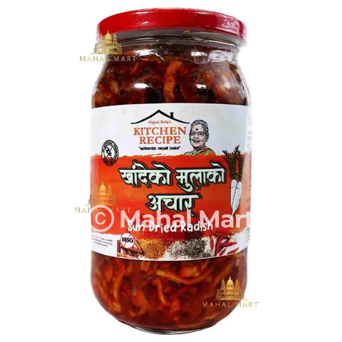 Kitchen Recipe Sun Dried Radish Pickle 380g - Mahal Mart