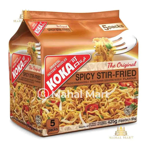 Koka Spicy Stir-Fried Noodles 5pck