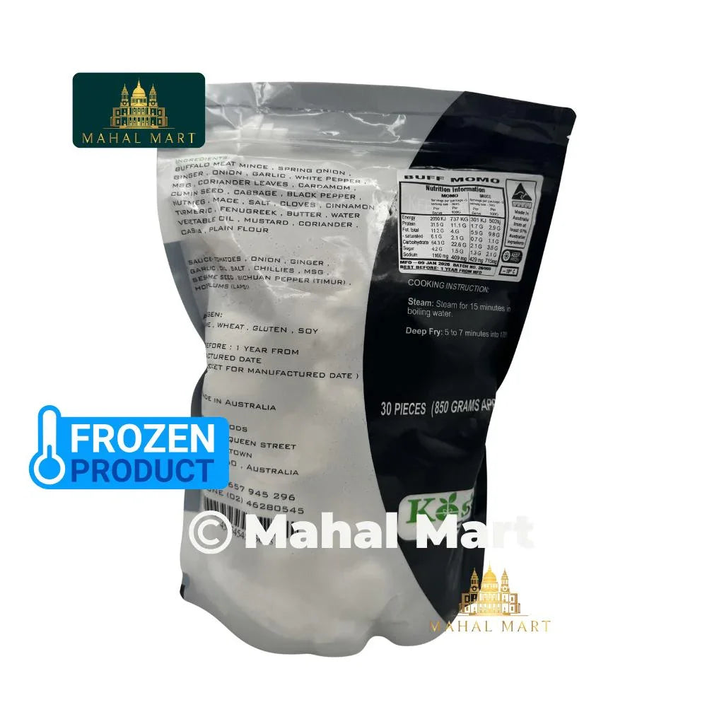 Frozen Koseli Foods Buff Momo 30pcs