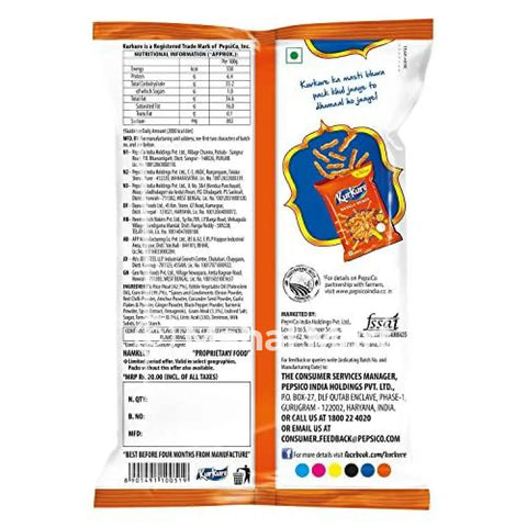 Kurkure Masala Munch 82g - Mahal Mart