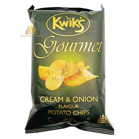 Kwik's Cream and Onion Flavour Potato Chips 65g
