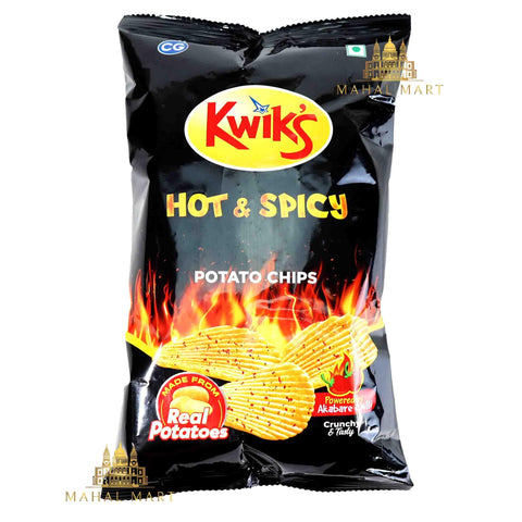 Kwik's Hot & Spicy Potato Chips 60g - Mahal Mart