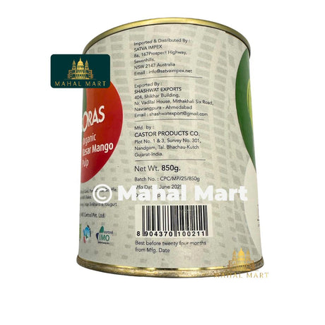 Mangoras Mango Pulp 850g