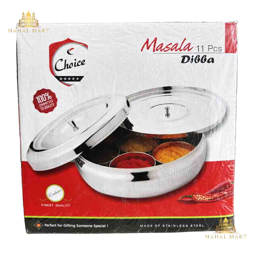 Stainless Steel Masala Container/ Dibba