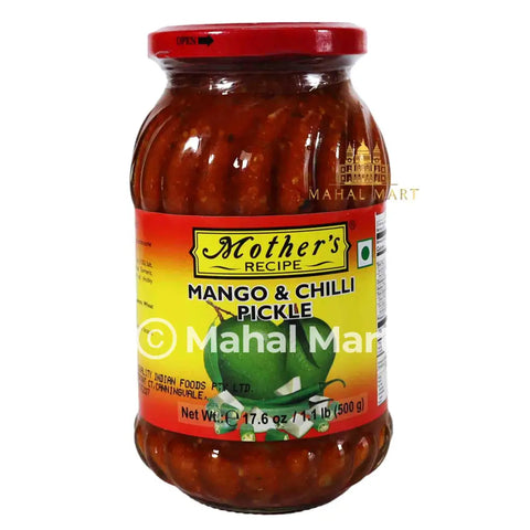 Mother’s Mango & Chilli Pickle 500g - Mahal Mart