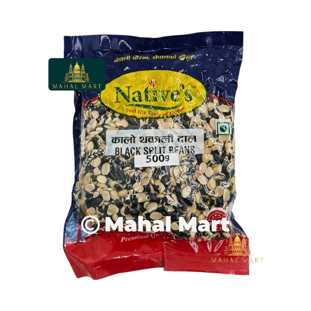 Native's Kalo Thakali Daal/ Black Split Bean 500g