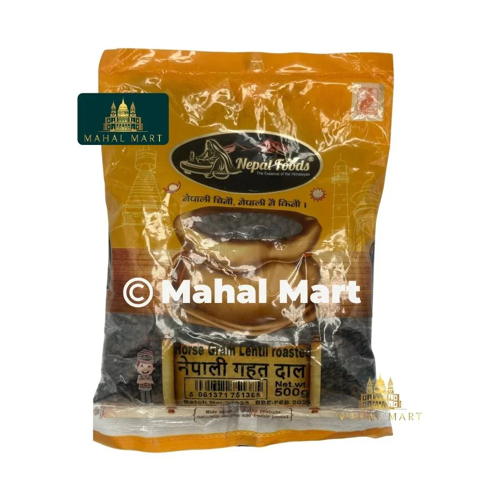 Nepal Foods Horse Gram Lentil Roasted 500g