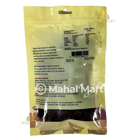 Neps Foods Goat Dry Meat Jerky/ Sukuti 100g