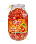 Orange Ball Candy Jar - Mahal Mart