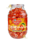 Orange Ball Candy Jar - Mahal Mart