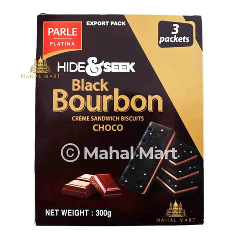 Parle Hide & Seek Black Bourbon 300g - Mahal Mart