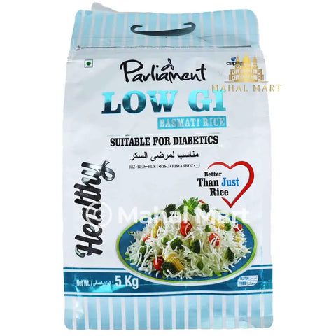 Parliament Low GI Basmati Rice 5kg - Mahal Mart