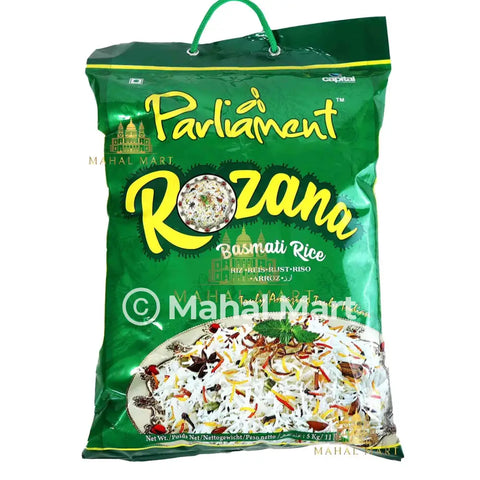 Parliament Rozana Basmati Rice 5kg - Mahal Mart