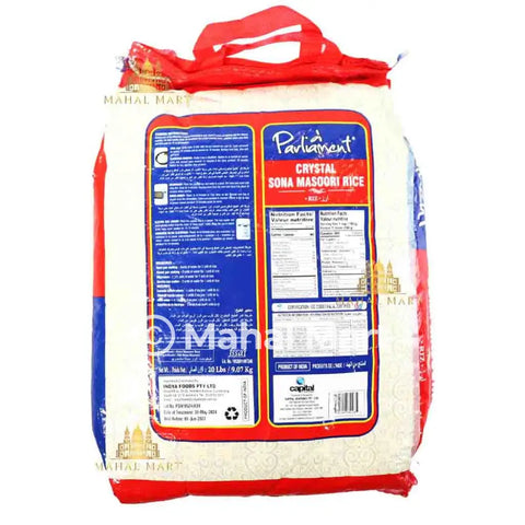 Parliament Sona Masoori Rice 9.07Kg