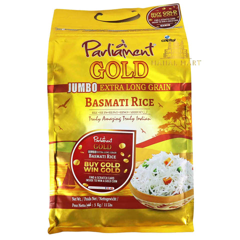 Parliament Gold Basmati Rice 5kg - Mahal Mart
