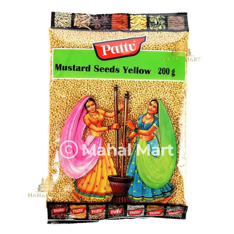 Pattu Yellow Mustard Seeds 200g