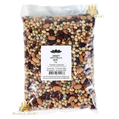 Saraswoti Mixed Beans/ Kwaty 1kg - Mahal Mart