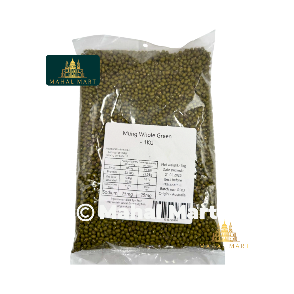 Rewati Mung Whole Green 1kg