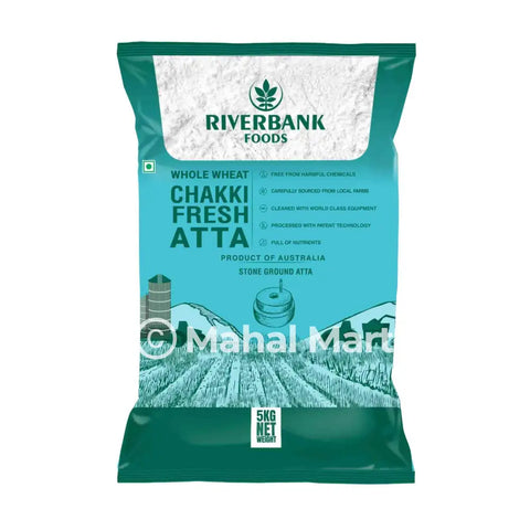 Riverbank Foods Atta 5kg - Mahal Mart