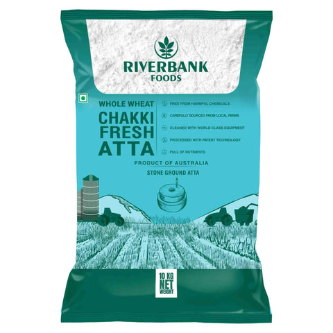 Riverbank Foods Atta Flour 10kg - Mahal Mart