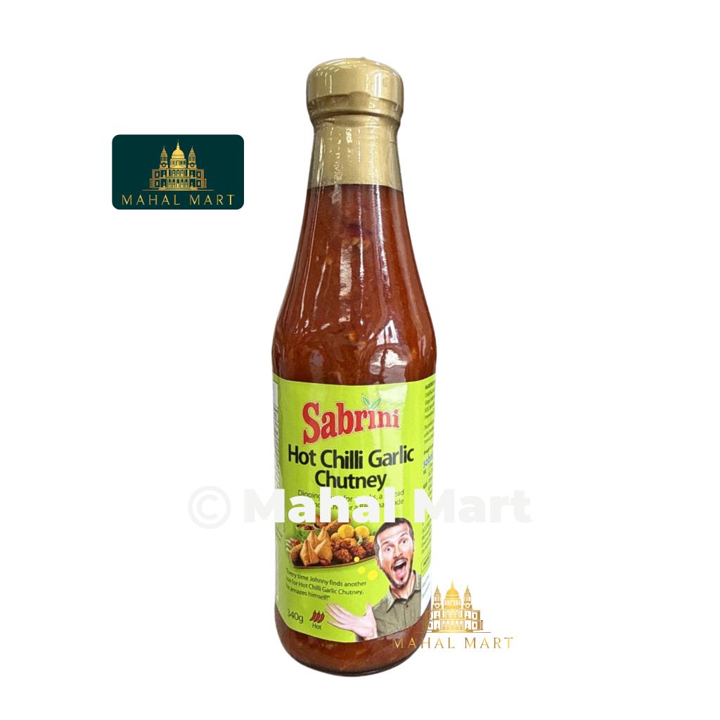 Sabrini Hot Chilli Garlic Chutney 340g