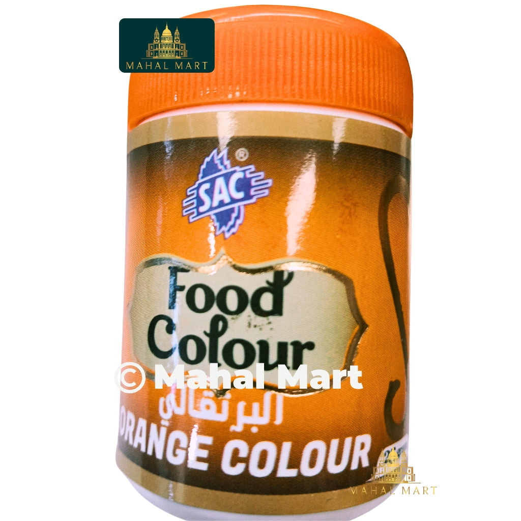 SAC Orange Food Colour 25g