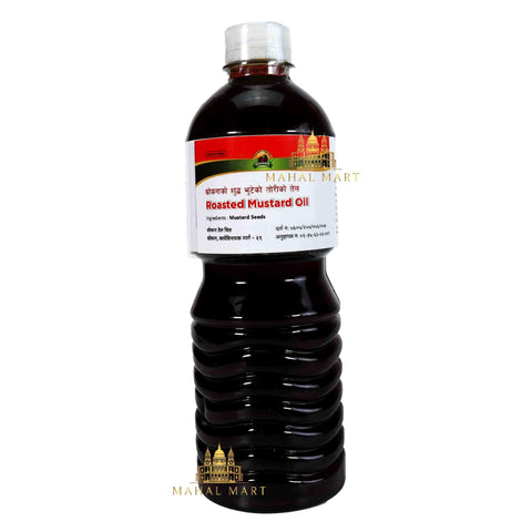 Sagoon Group Khokana Roasted Mustard Oil 500ml - Mahal Mart