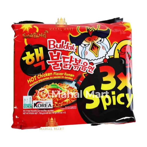 Samyang 3X Extra Hot Chicken Ramen 5pk