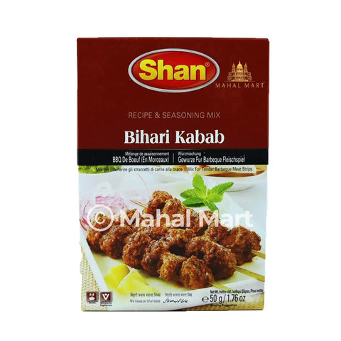 Shan Bihari Kabab Mix 50g - Mahal Mart