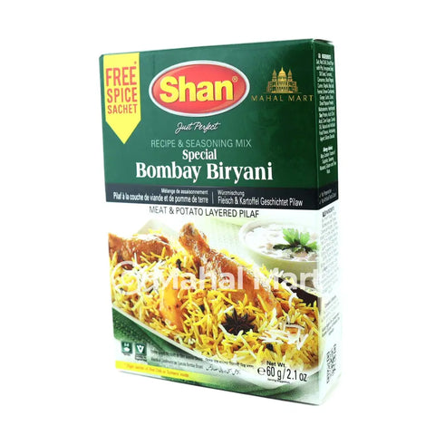 Shan Bombay Biryani Mix 60g - Mahal Mart