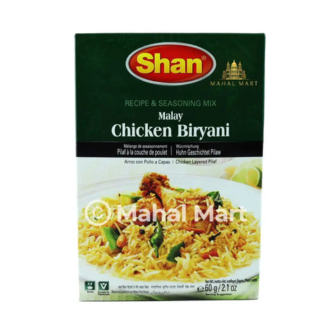 Shan Malay Chicken Biryani Mix 60g - Mahal Mart