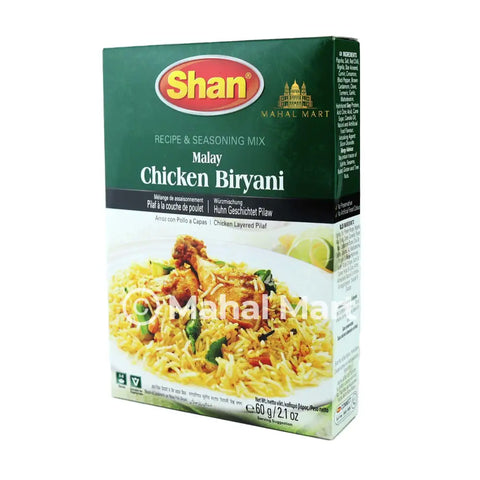 Shan Malay Chicken Biryani Mix 60g - Mahal Mart