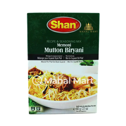 Shan Memoni Mutton Biryani Mix 60g - Mahal Mart