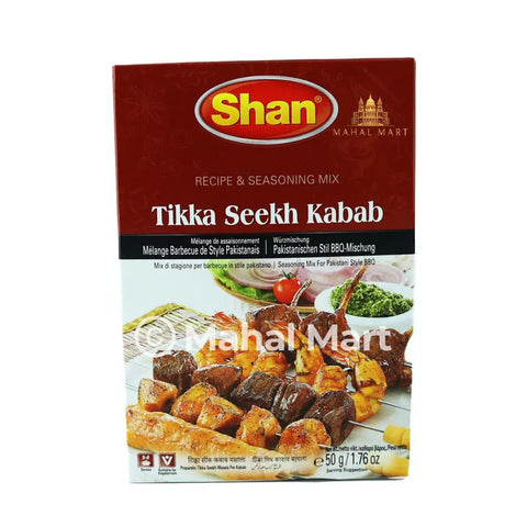 Shan Tikka Seekh Kabab Masala Mix 50g - Mahal Mart