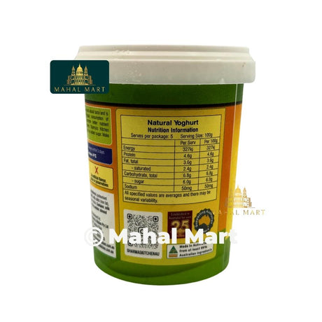 Sharma's Kitchen Probiotic Yoghurt 500g