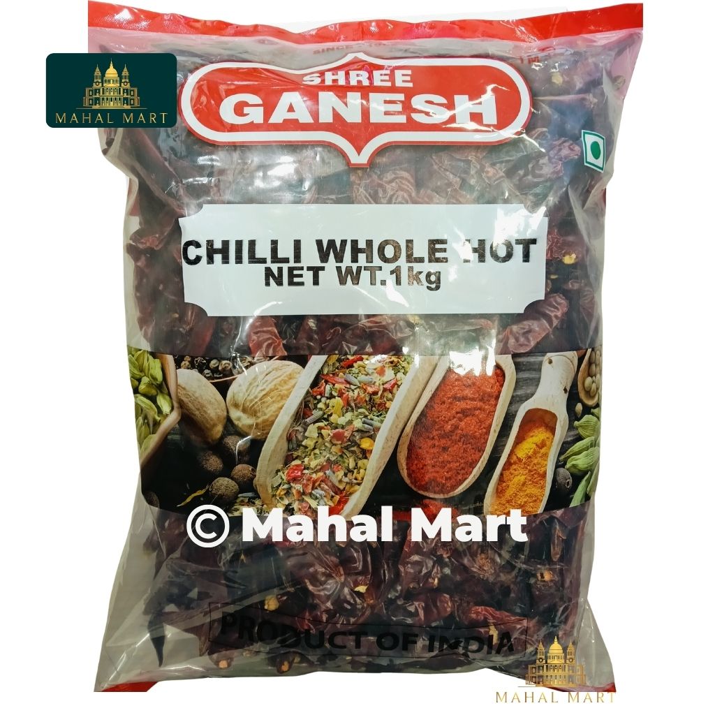 Shree Ganesh Chilli Whole Hot 1kg