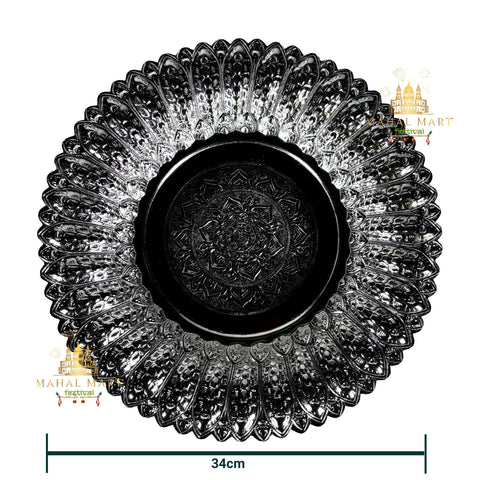 Silver Plated Tikadani/Tok Tray