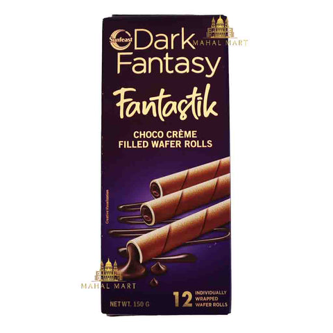 Sunfeast Dark Fantasy Fantistik- Choco Creme Filled Wafer Rolls 150g