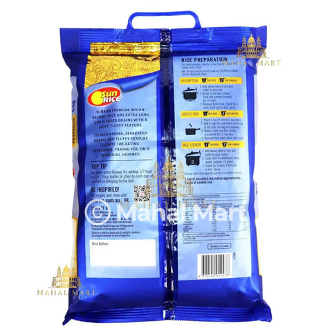 SunRice Basmati Rice 5kg - Mahal Mart