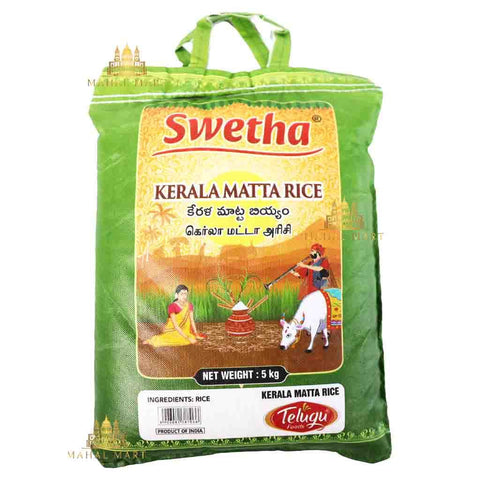 Swetha Telugu Kerala Matta Rice 5kg