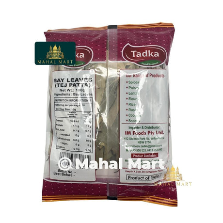 Tadka Bay Leaves (Tej Patta) 100g