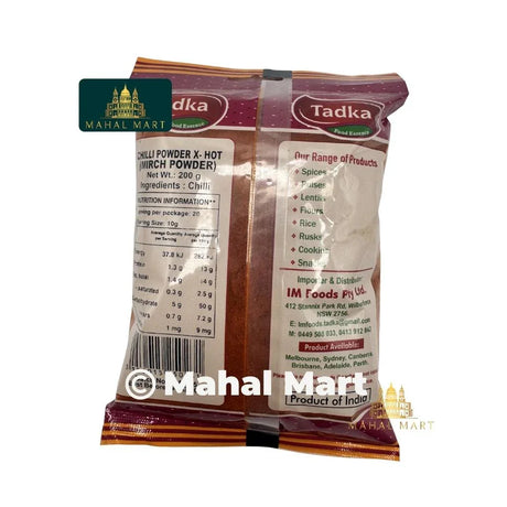 Tadka Chilli Powder X-Hot 200G