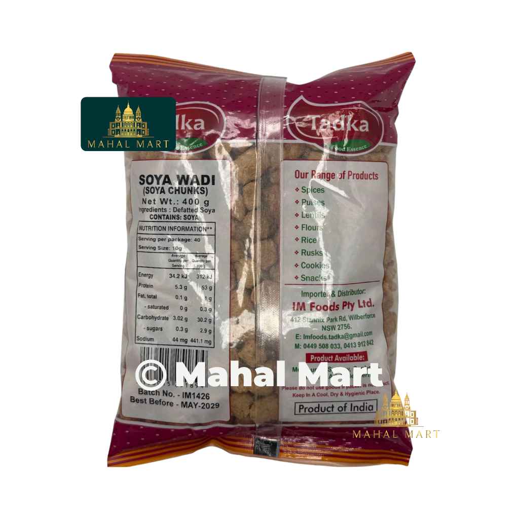 Tadka Soya Wadi 400g