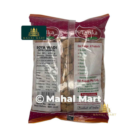 Tadka Soya Wadi 400g