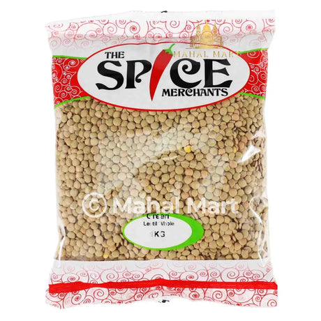 Green Lentils Whole 1kg - Mahal Mart