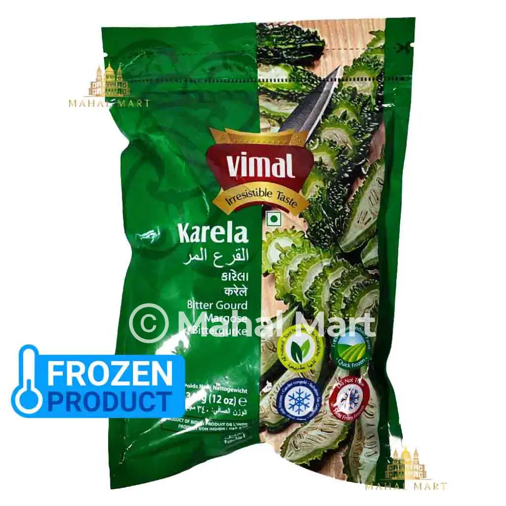 Vimal Frozen Karela/ Bitter Gourd 340g