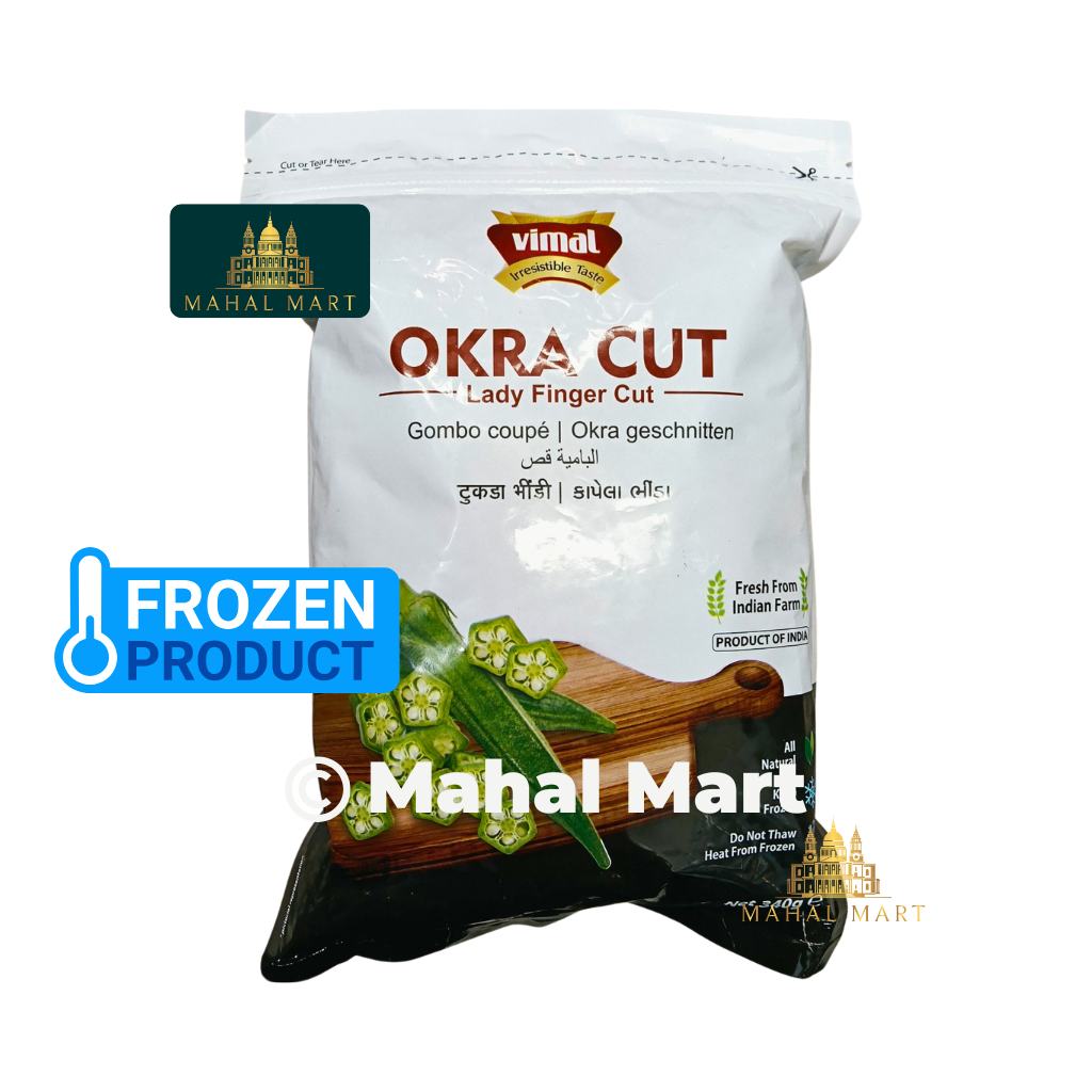 Frozen Vimal Okra Cut Lady Finger Cut 340g