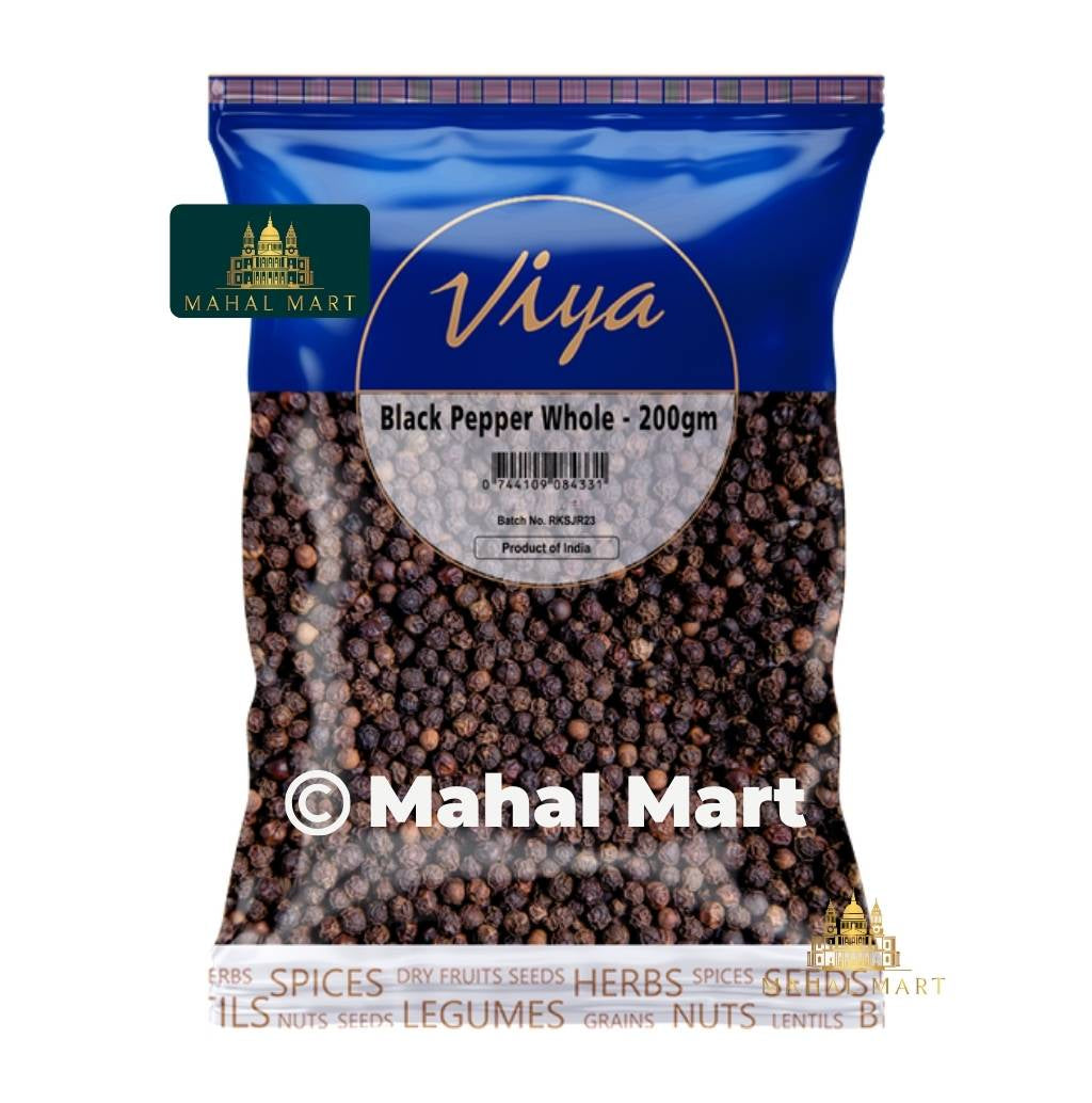 Viya Black Pepper Whole 200g
