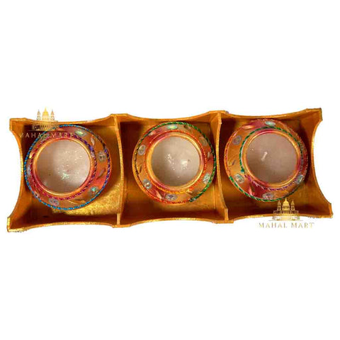 Wax-Dipped Diwali Flame