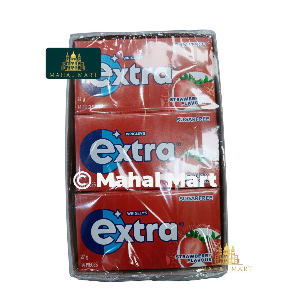 Wrigley's Extra Strawberry Flavour 27g
